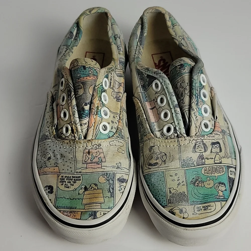 VANS Thrashed Peanut Comic Strip Charlie Brown kids 1